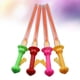 thumbnail image 3 of 4 varitas de burbujas divertidas para jugar al aire libre, juguetes para hacer burbujas, regalos de fiesta para niños sin líquido de burbujas (color aleatorio), 3 of 5