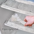 thumbnail image 2 of Juego de 5 herramientas de limpieza para debajo del refrigerador, desatascador de tuberías con sistema de rociado, kit de limpieza para sifones con cepillo flexible, 2 of 7