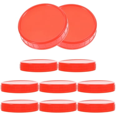 10pcs Mason Jar Lid Large Mouth Mason Jar Covers Food Storage Caps Canning Jar Lids Storage Caps
