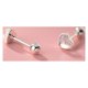 thumbnail image 2 of Earing S925 Silver Ear Studs Women'S Simple Literary Mini Synthetic Glass Love Earing , Clavos para los oídos XianweiShao 9024735000471, 2 of 5
