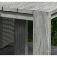 thumbnail image 6 of Padma's Plantation Ralph Wood 39" Square Patio Dining Table in Natural, 6 of 8