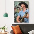 thumbnail image 4 of PPHAOSHO Trace Adkins Celebrity Country Poster frameless Painting Canvas Wall Posters Art Picture Print Modern Home Decor 8x12inch, 4 of 7
