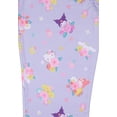 thumbnail image 5 of Women's Sanrio Hello Kitty And Friends My Melody Kuromi Cinnamaroll Pompompurin Floral Adult Pajama Pants, 5 of 8