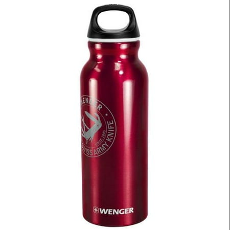 Wenger Drinking Bottle (650-ml/22-fl oz,230-mm, Red)