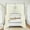 Ivory, variant on 8 Panels Canopy Curtains Ivory Canopy Bed Curtains for King Full/Queen and Twin Bed Frame,Four Poster Bed Canopy Curtains Drapes,Sheer Canopy Bed Drapes with Top and Self-Adhesive Velcro(42"x74")