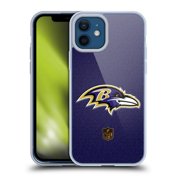 Head Case Designs NFL Baltimore Ravens Logo Football Soft Gel Case for Apple iPhone 12 / iPhone 12 Pro