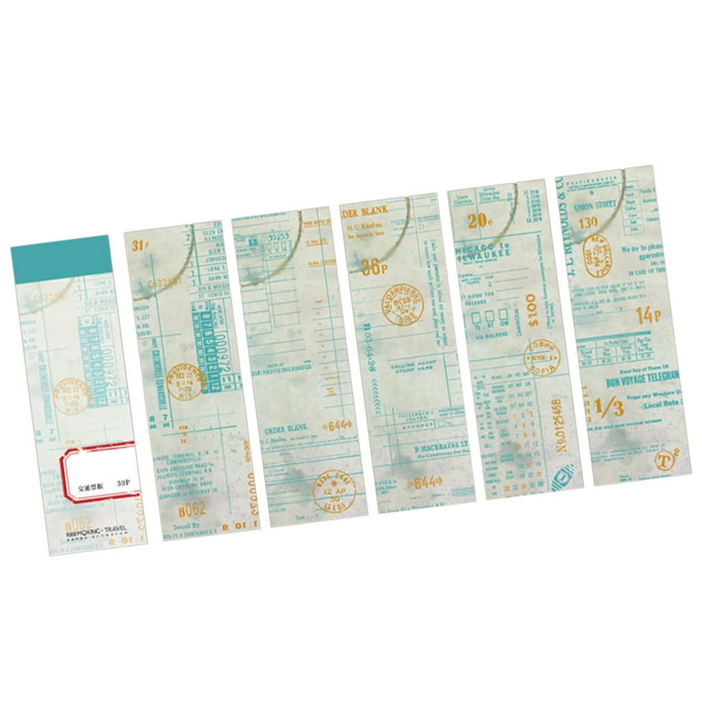 Junkjournal*『』 ZX 30Pcs Japanese Paper Sticker Vintage Junk Journal Photo