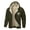 Green, variant on Men Jesus Hoodie Zip Up Sherpa Lined Plus Size Graphic Christian Faith Hooded Sweatshirts Heavyweight Windproof Outdoor Athletic Thermal Jacket with Pockets Multiple Colours