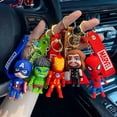 thumbnail image 2 of Llavero colgante de dibujos animados de Marvel para niños, soporte de llavero de Spider-Man, llavero de coche, bolsa de teléfono móvil, joyería colgante, regalos de Disney qiuyongming unisex, 2 of 2