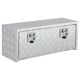 thumbnail image 1 of QinaQin Caja de herramientas bajo chasis para pickup o remolque, aluminio diamantado de alta resistencia, impermeable, con cerradura y llaves, ideal para truck, trailer o RV, 1 of 8
