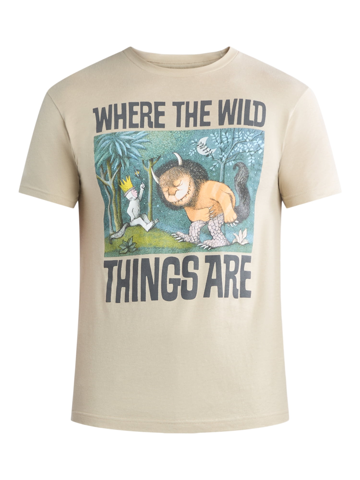 Where the Wild Things Are Men's & Big Men's Graphic Tee, Sizes S-3XL