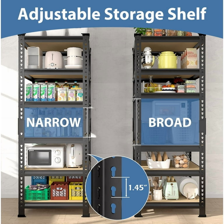 TrumanPick 6 Tier Storage Shelves 16