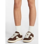 No Boundaries Chunky Lace-Up Skate Sneakers, Womens