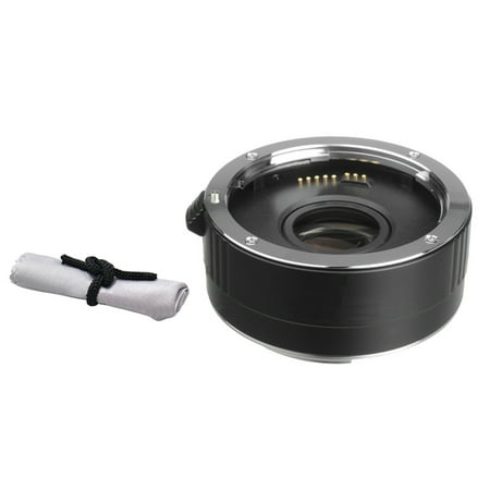 Canon EF 50mm f/1.2L USM 2x Teleconverter (4 Elements) + Nw Direct Microfiber Cleaning Cloth.