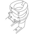 thumbnail image 2 of Slip-on bracket for raised toilet seat, 2 of 2