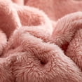 thumbnail image 5 of Taicans Reversible Sherpa Fleece Blanket - Super Soft Plush Throw for Bed/Couch,Double Thickened Jacquard Design (39.37x27.56in),All-Season Warmth,Easy Care & Fade-Resistant,Perfect Gift, 5 of 7