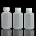 thumbnail image 1 of Bezall 50Pcs 50ml PE Plastic Empty Small Mouth Graduated Lab Chemical Container Reagent Bottle Sample Sealing Liquid Medicine Bottles, 1 of 4