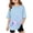 1-Light Blue282, variant on Byoo Toddler Girls Butterfly Print T-Shirts Crew Neck Short Sleeve Casual Oversized Tops