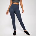 thumbnail image 7 of Women's Seamless Fitness Leggings, High Waist Tummy Control Yoga Pants for Butt Lifting, Naked Feel Workout Leggings for Gym and Casual Wear-Navy, 7 of 7