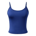 thumbnail image 7 of MuXiKeJi Clothes Women's Basic Double Lined Scoop Neck Tank Tops Adjustable Cami Tank Summer Sleeveless Tops, 7 of 7