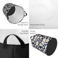 thumbnail image 2 of Fotbe Daisy Floral Cesto de Ropa con Asas, Cesto Impermeable de Gran Capacidad, Bolsa de Lavado para Dormitorio, Cesto de Ropa con Ruedas y Asas-Medium, 2 of 6