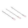 thumbnail image 1 of 3pcs Powder Spoon Stirring Bar Bubble Needle DIY Gel Acrylic Glitter Powder Mixing Jewelry Making ToolsPink, 1 of 9