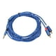 thumbnail image 5 of Cable de audio estéreo azul trenzado de 3,5 mm (1/8") a 2 RCA macho 5m, 5 of 9