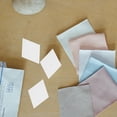 thumbnail image 3 of KAKOWELY Gabarit de Courtepointe en Diamants Papier de Raccordement Blanc Courtepointe Bricolage Papier Fleur 100 Pcs Gabarits en Forme de Diamant pour Projets de Patchwork Réutilisable Facile à Utiliser Tous les Niveaux de Compétence, 3 of 5