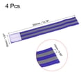 thumbnail image 2 of Uxcell Reflective Bands for Arm Wrist Ankle Leg 14x2 Inch Strip for Cycling Running Walking Blue 4 Pack, 2 of 5