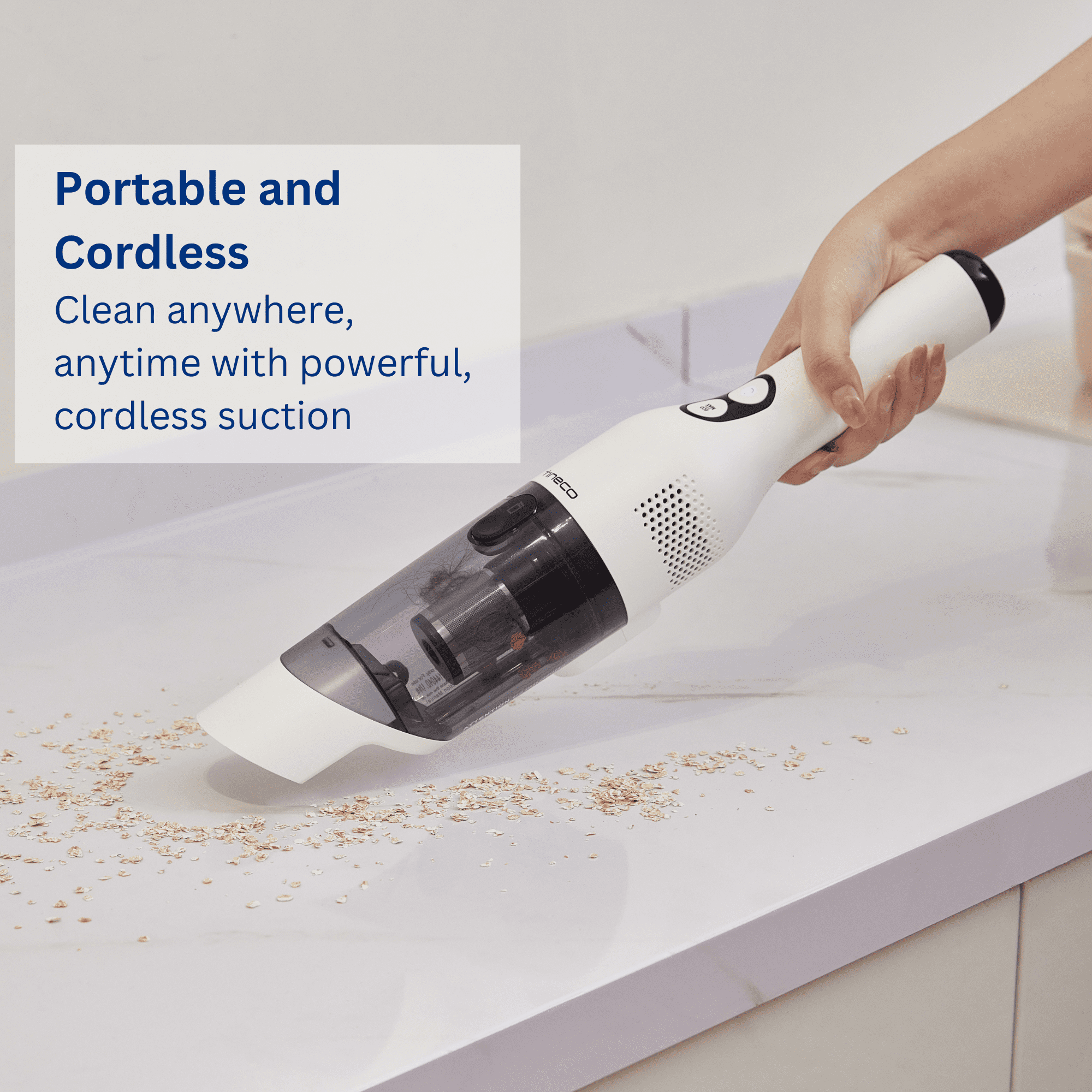 Tineco GO Mini Pet Cordless Hand Vacuum, Pet Friendly, For Pet Hair & Quick Cleanups, Extra Pet Brush & MAX Mode