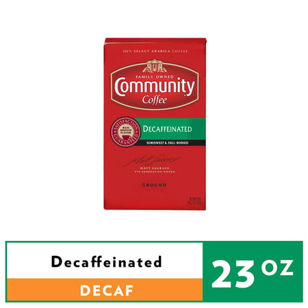 Community® Coffee Decaffeinated Ground Coffee 23 oz. (Best Naturally Decaffeinated Coffee)