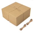 thumbnail image 1 of White Gift Boxes 12 Pack 8x8x4 Inch, Paper Gift Box with Lids for Wedding , Bridesmaid Proposal Gift,B, 1 of 7