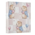 thumbnail image 2 of Capybaras Holding Balloons 3 Ring Hardcover Binders 1.5in Round Rings for Letter-Size Folder Paper Organizer Pockets for Office Student Recipe, 2 of 9