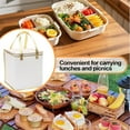 thumbnail image 3 of 1 Pack Aluminum Foil Insulated Food Bag,White Insulated Zipper Pizza Bag,Reusable Food Delivery Tote Bag,Thermal Cake Carrying Bags,for Picnic Party Delivery Takeaway By Scheam, 3 of 7