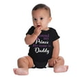 thumbnail image 4 of Found My Prince Its Daddy Crown Bodysuit Jumper Girls Infant Baby Brisco Brands 12M, 4 of 6
