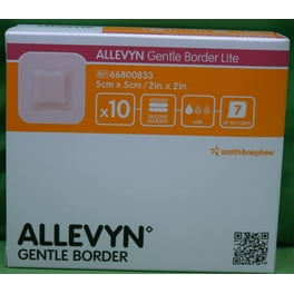 Smith Nephew Wound Care Dressing Allevyn Life 4 X 4 Quadrilobe Sterile Box of 10 66801067 Walmart