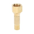 thumbnail image 1 of Twist On Air Chucks Portable Brass Tyre Inflation Valve 1/4in NPT Internal Thread for Car Bike Motorcycle, 1 of 4