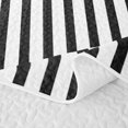 thumbnail image 5 of Erosebridal Geometric Stripes Quilt Full,Minimalist Lines Full Bedspread Sets,3-Piece,1 Coverlet and 2 Pillowcases, 5 of 7