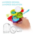 thumbnail image 4 of PP And PC Pills Case Pills Box Convenient Travel For Office Child Home, 4 of 8