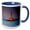 Blue/White, variant on 3drose, Greece, Crete, Chania, Harbor, Venetian Lighthouse - Eu12 Dgu0263 - Darrell Gulin, 11oz Magic Transforming Mug