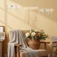 thumbnail image 4 of Surpdew 12Pcs Self-Adhesive Necklace Organizer, Necklace Holder, Wall Mounted Necklaces Organizers Hanging Jewelry Organizer With 8 Hooks For Necklaces, Bracelets, Rings, Earrings And Jewelry Display, 4 of 7