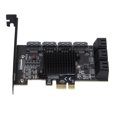 thumbnail image 3 of Carte Contrôleur Serial ATA, Bornes de Connexion 7Pin Serial ATA PCI E pour Win Vista, 3 of 8