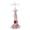 Pink, variant on Princess Jewelry Display Stand Female Dress Form Necklace Holder Earring Ring Organizer Tower Sparkling Green Finish for Women Jewelry