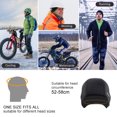 thumbnail image 3 of WEST BIKING Skull Caps for Men Thermal Velvet Liner Running Hat Beanie, Fits Under Helmets, Black, 3 of 9