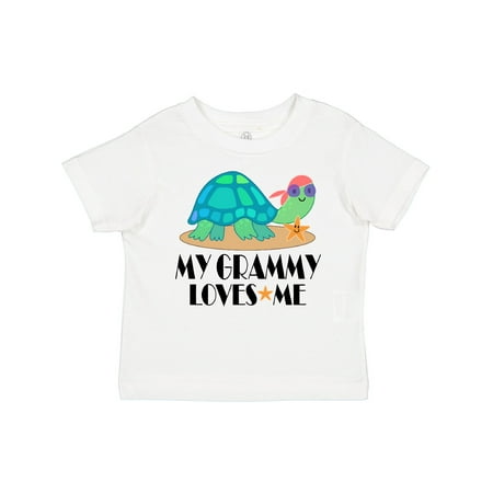 

Inktastic Grammy Loves Me Grandchild Turtle Boys or Girls Toddler T-Shirt