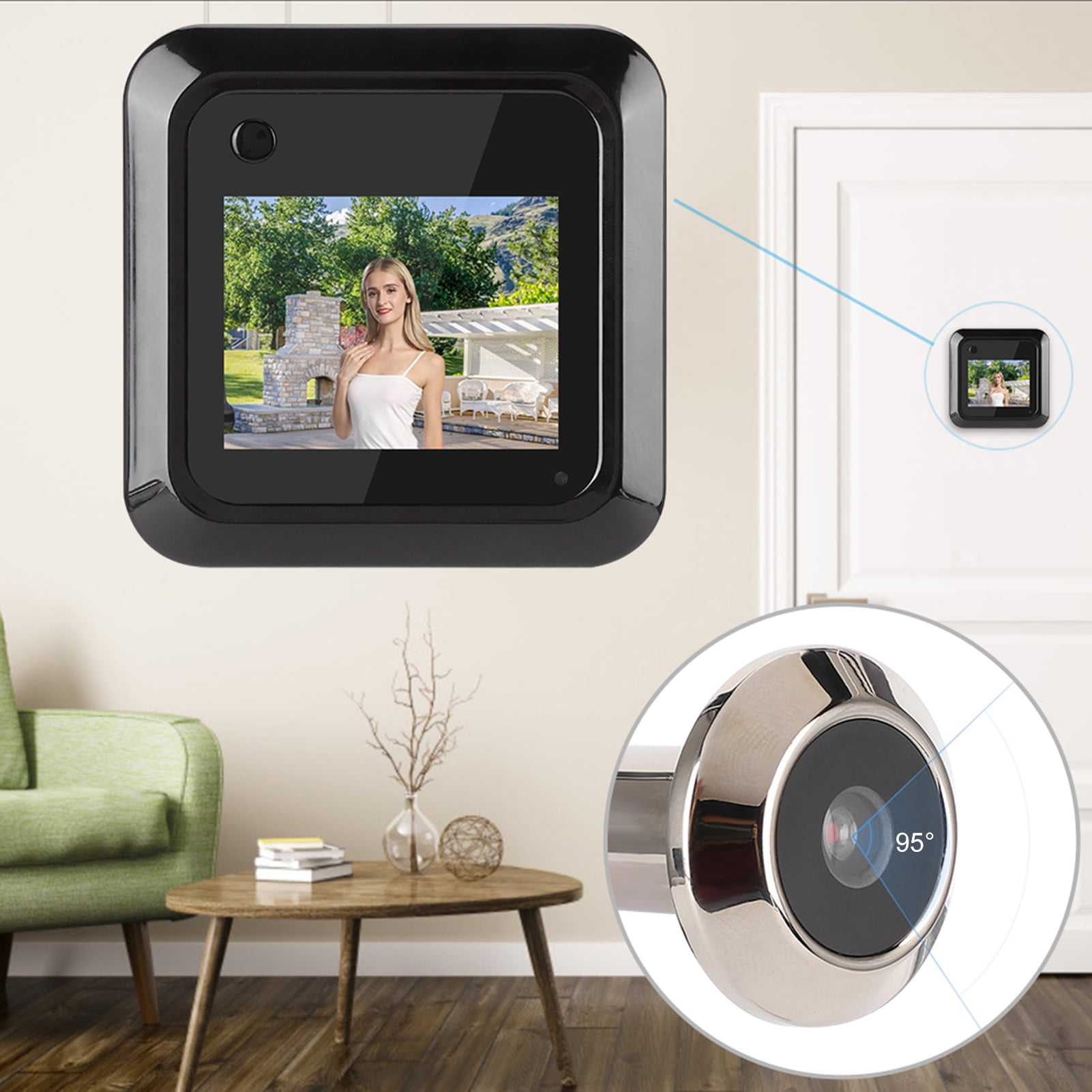 HOT Door Peephole Camera Doorbell For Apartment Door