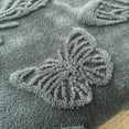 thumbnail image 7 of Fleece Blanket Cotton, Blanket A Taffeta Velvet Butterfly Blanket (Multi-color-70x100), 7 of 7