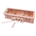 thumbnail image 3 of Caja de flores vacía para mamá, caja de regalo rellenable para el Día de la Madre, para aniversario, bricolaje Rosa, 3 of 9