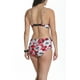 Sun and Sea Haut de Bikini pour Femme Flower Rouge Floral - 18W – image 2 sur 2