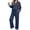 G Navy Blue, variant on UVN Two Piece Outfits Sets for Women Casual Color Block Striped Sweatsuits Long Sleeve Henley Shirts Wide Leg Pants Tracksuits Matching Sets with Pockets